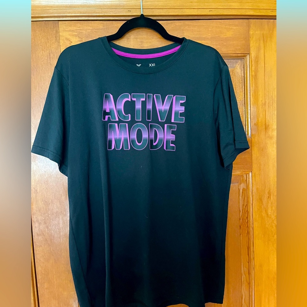 Boys quick dry athletic tshirt. Put to pit is 22”; length 26”